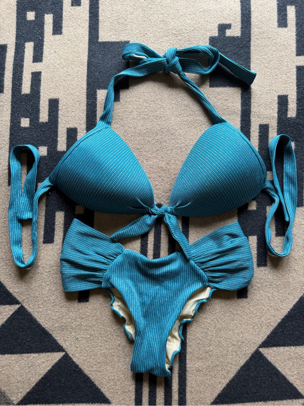 Luli Fama Havana Nights Bikini (M Top, S Bottom)
